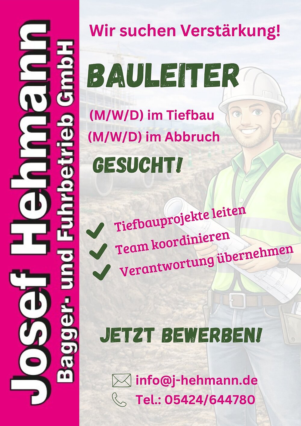 Bauleiter (m/w/d) 